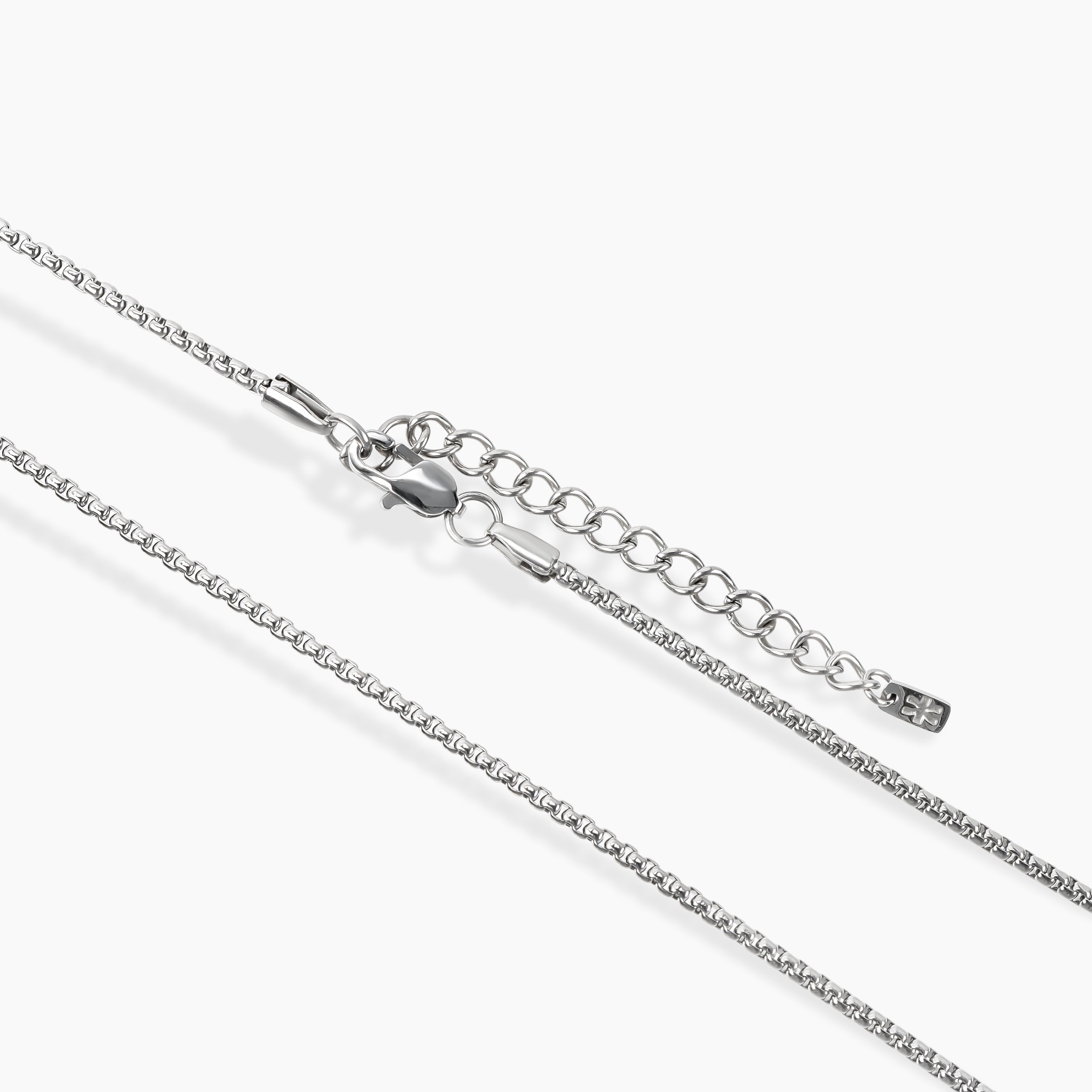 Round Box Chain Necklace