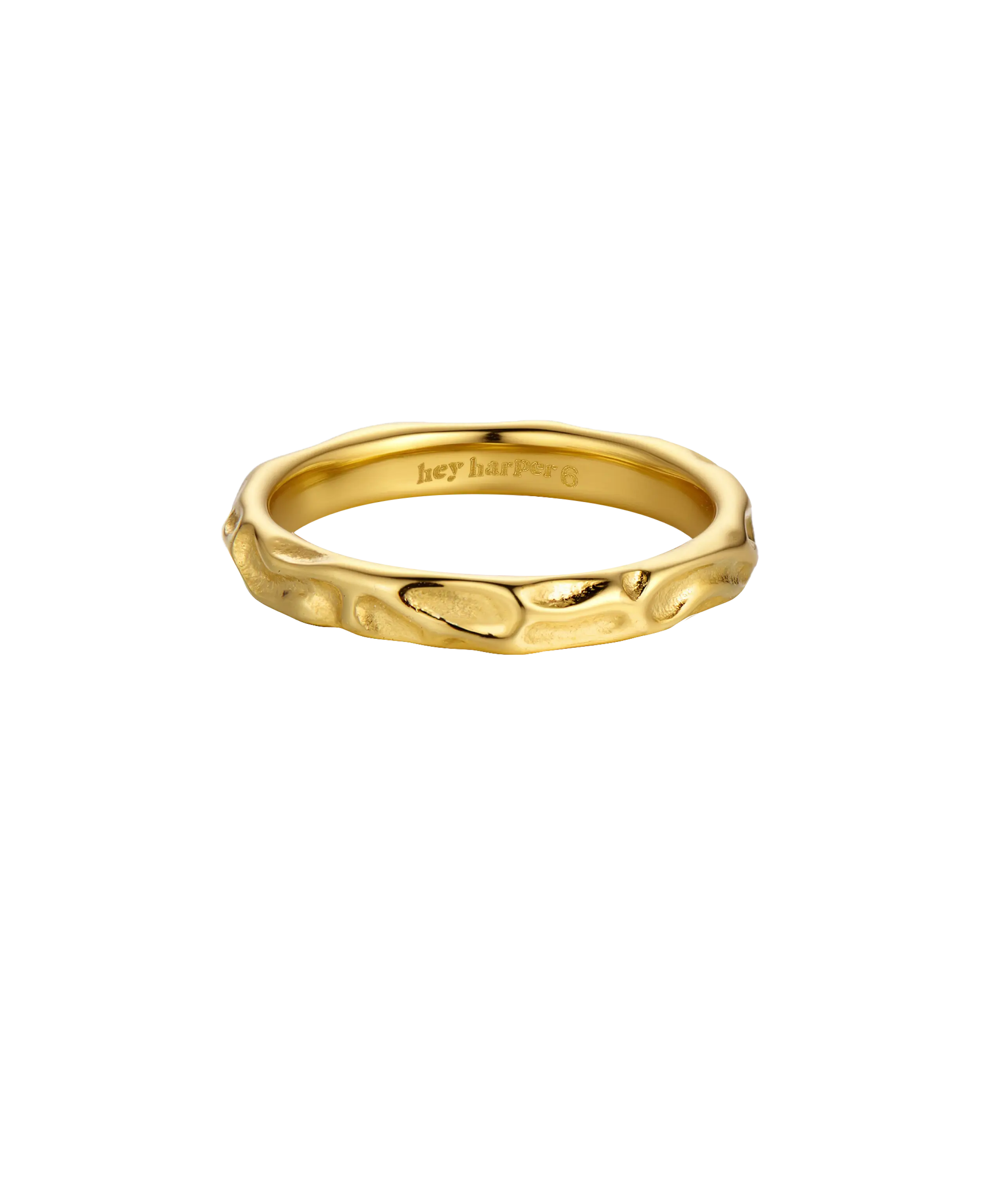 Hammered Essential Ring