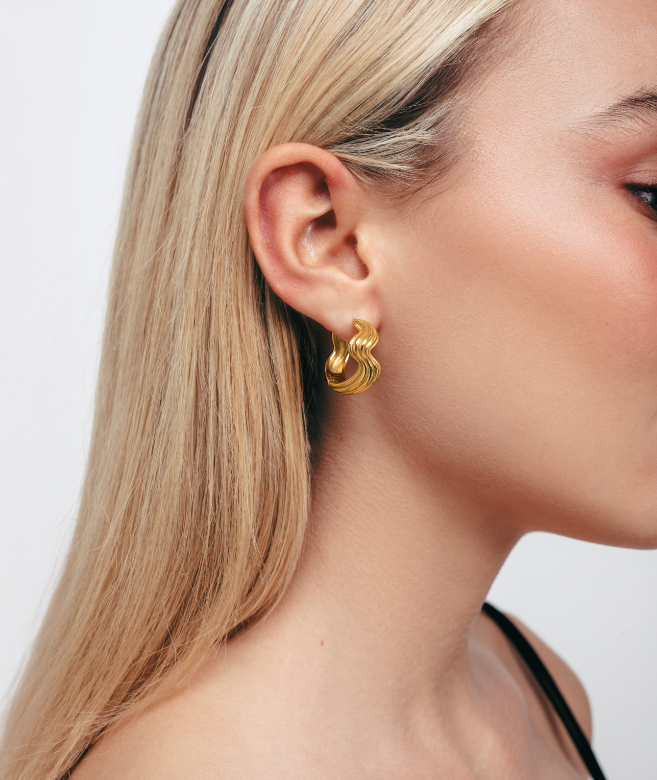 Wave Texture Earrings