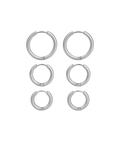 Hoop Silver Earrings