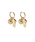 Basketball Charm Huggies