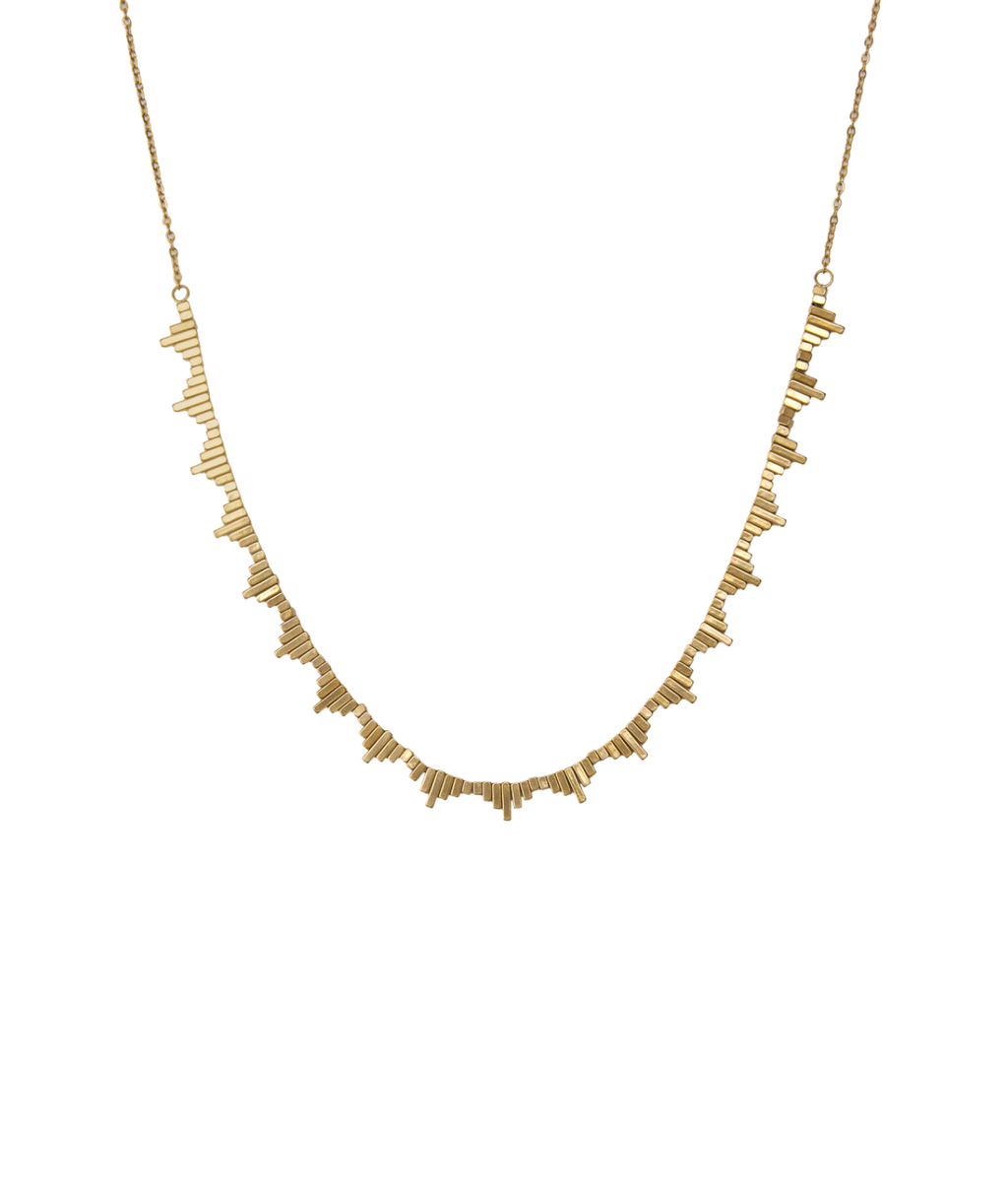 Yellow Brick Necklace