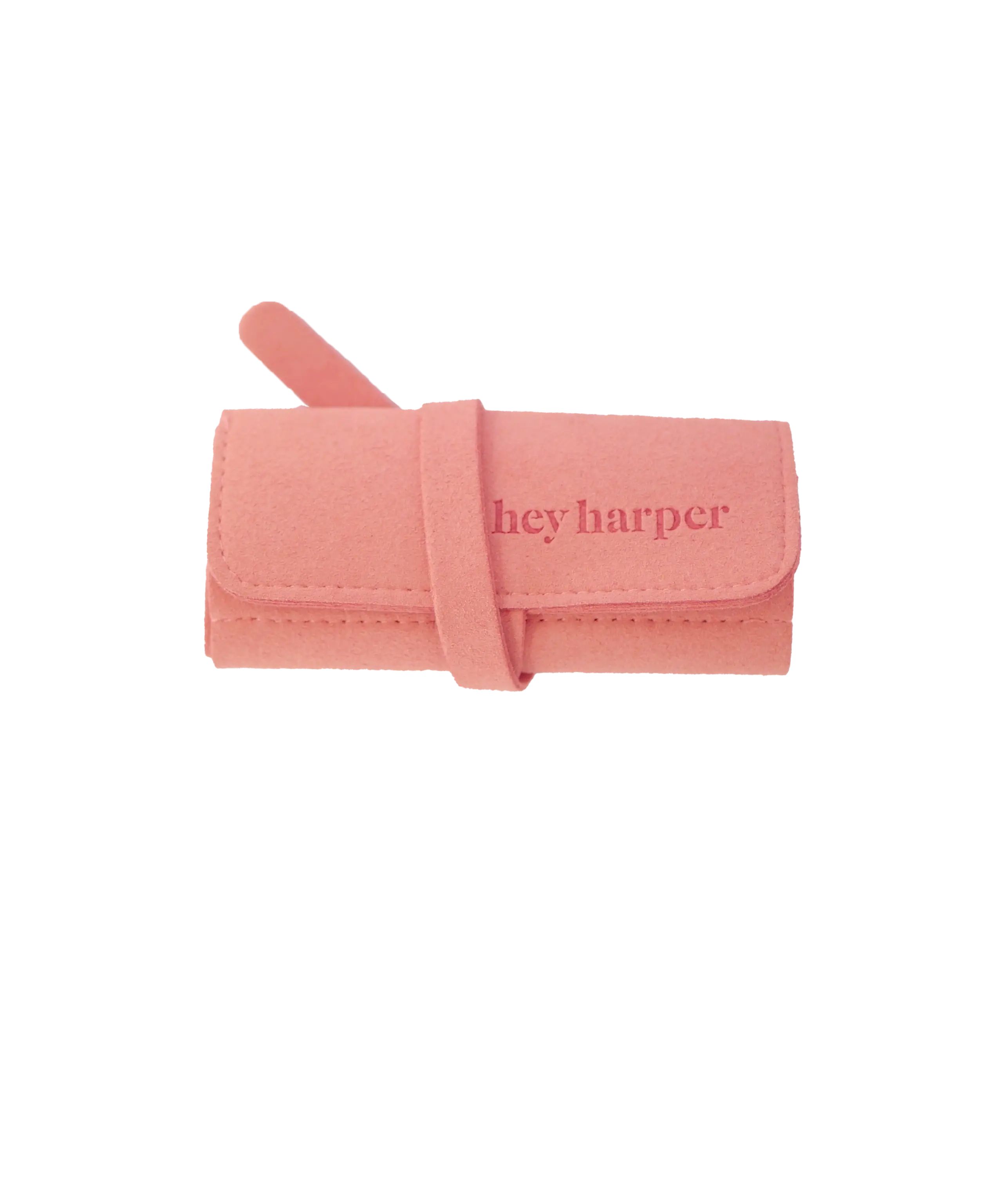 Travel Pouch - Coral Jewelry Case