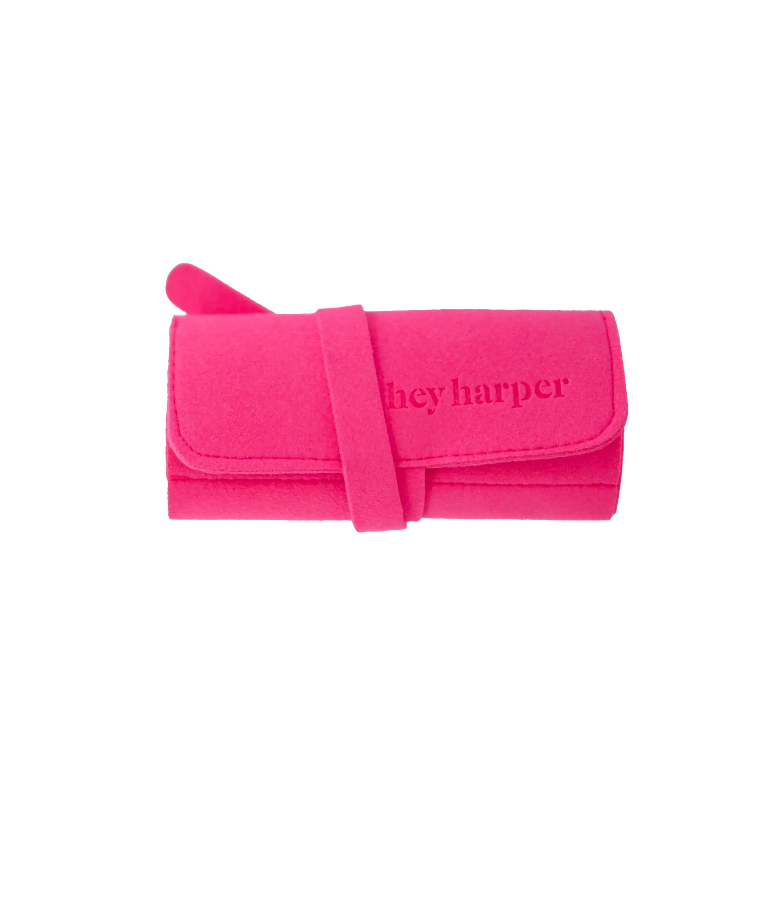 Travel Pouch - Fuchsia Jewelry Case
