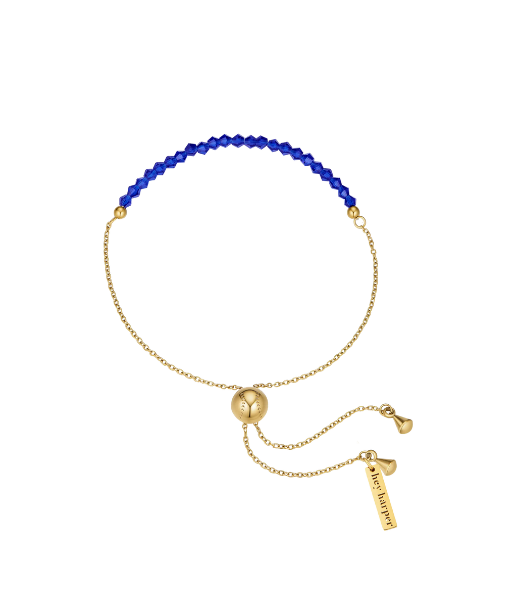 The Blue Fan Baseball Bracelet