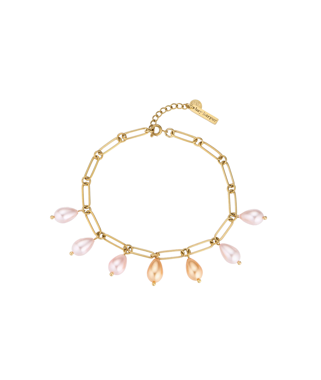 Pearl Dangle Anklet