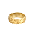 Leopard Print Band Ring