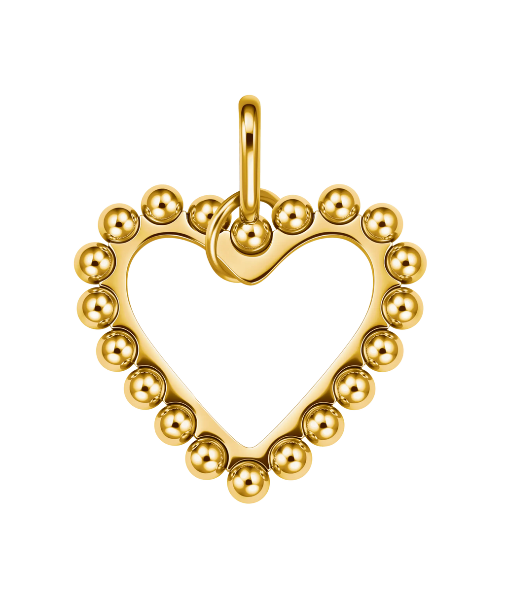 Bubble Heart Charm