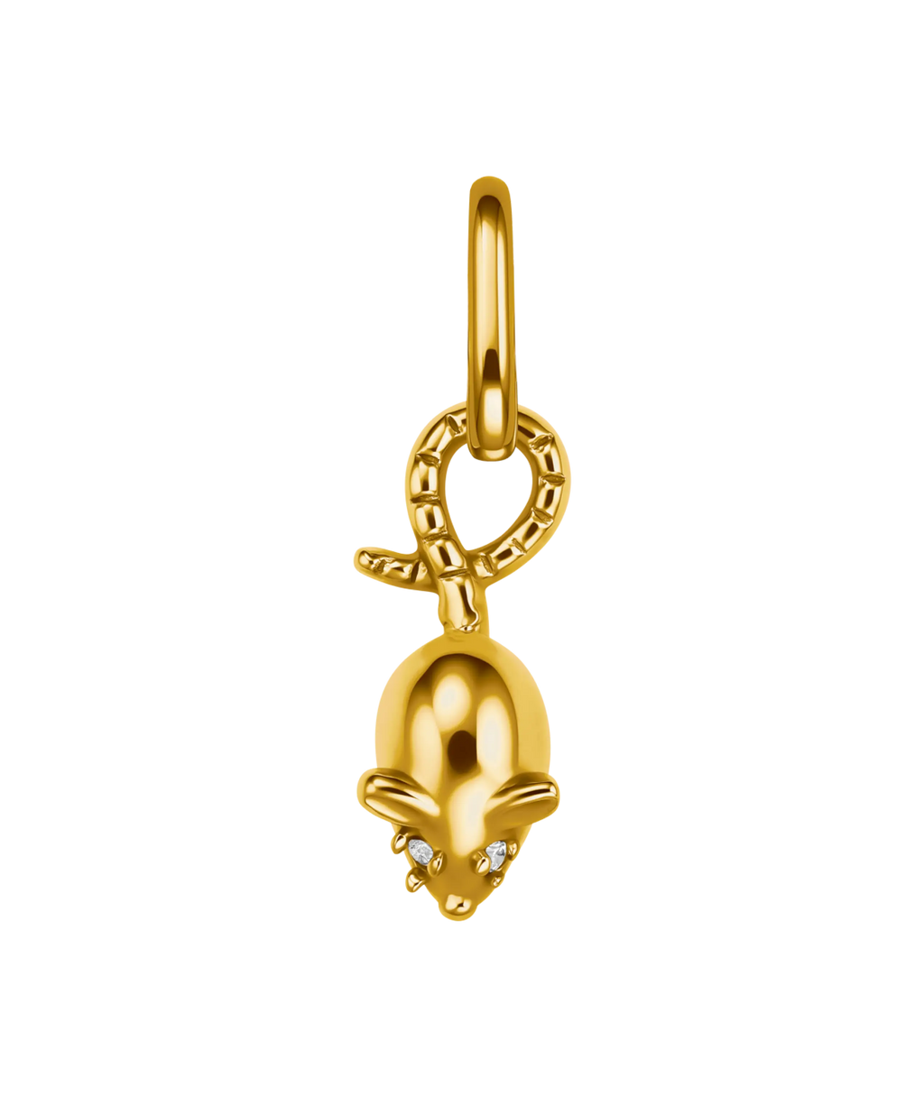 Lucky Mouse Charm