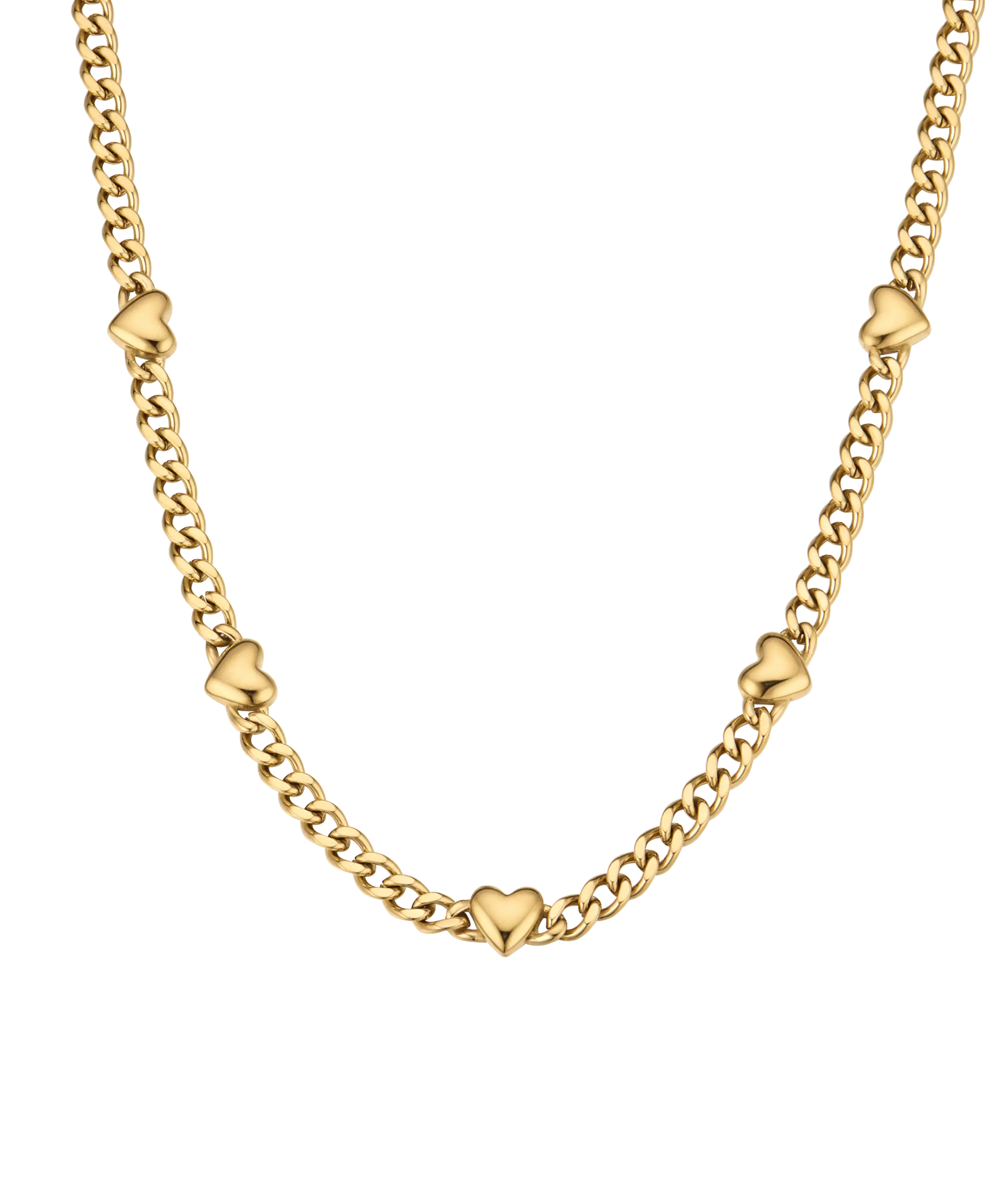 Divine Multi Heart Choker