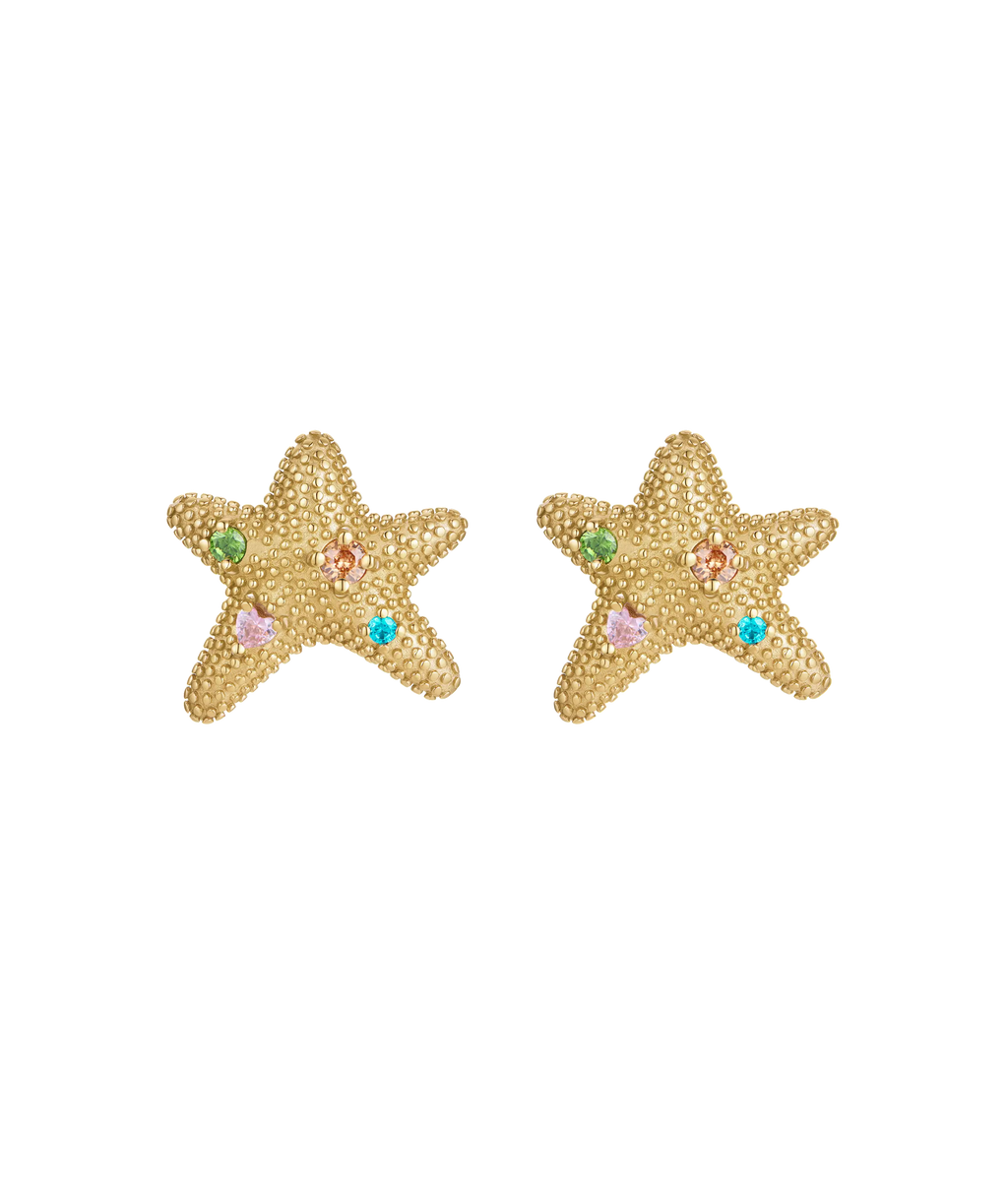 Starfish Oversized Stud Earrings