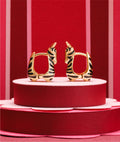 Zebra Earrings
