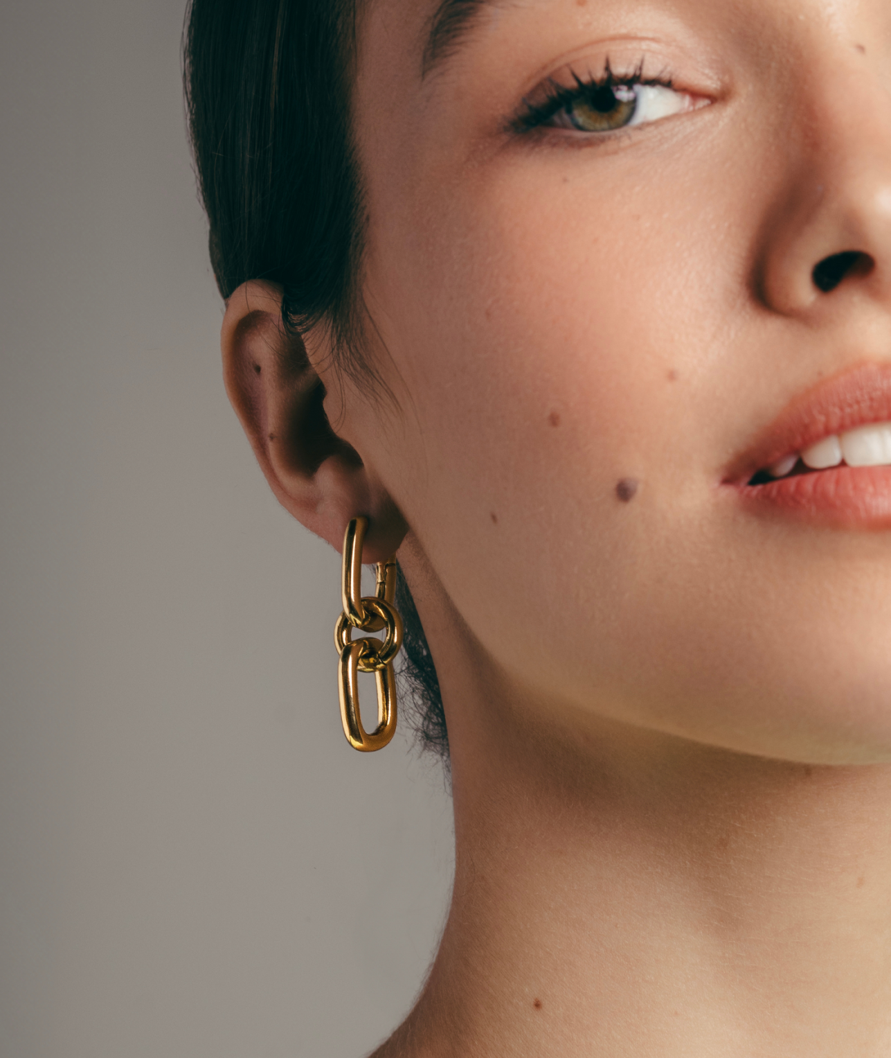 Double Link Earrings