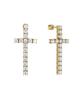 Crystal Faith Stud Earrings