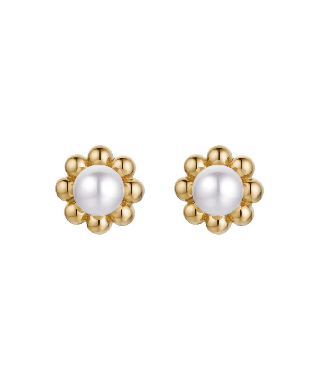 Pearl Bloom Stood Earrings