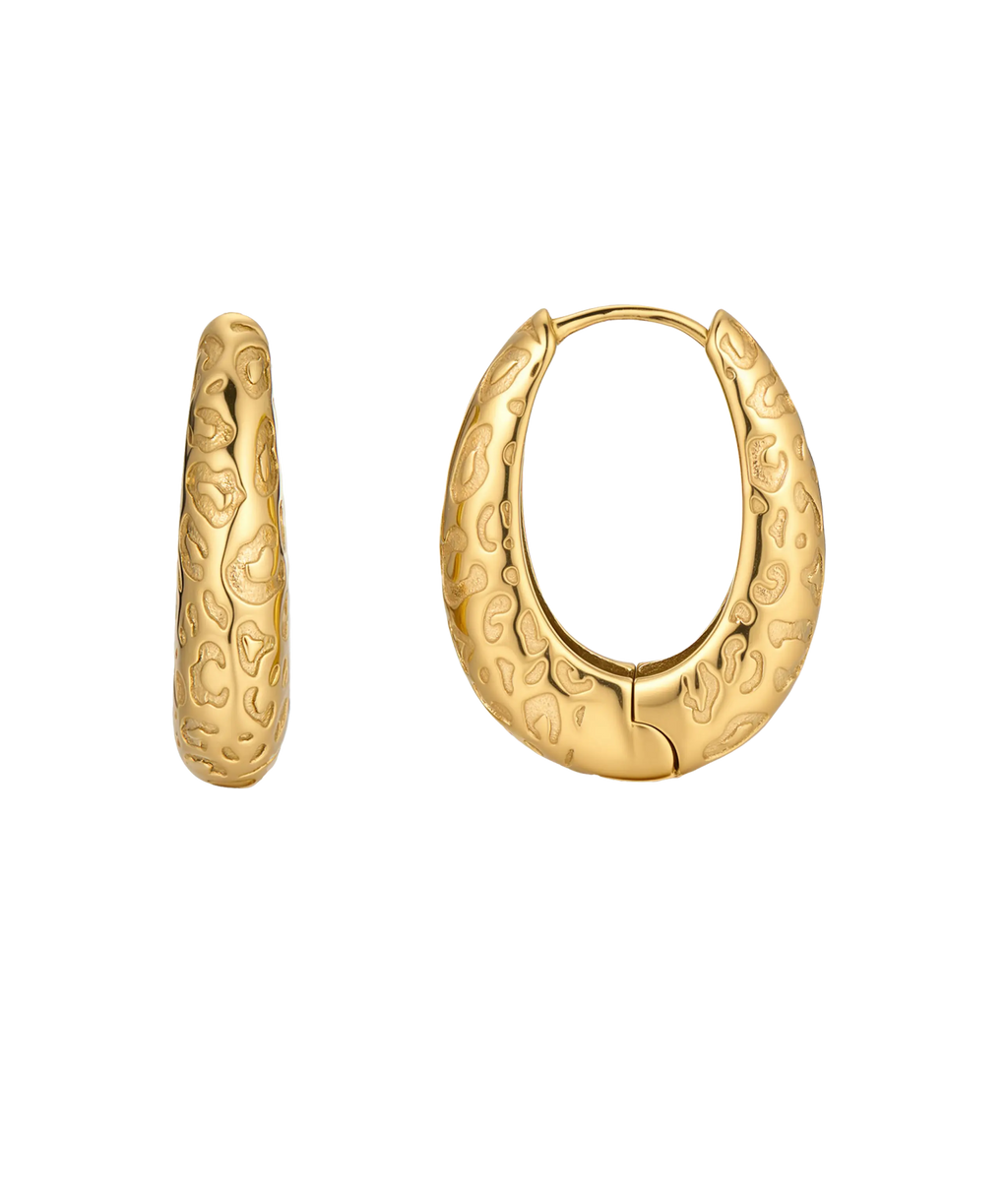Leopard Print Bella Earrings