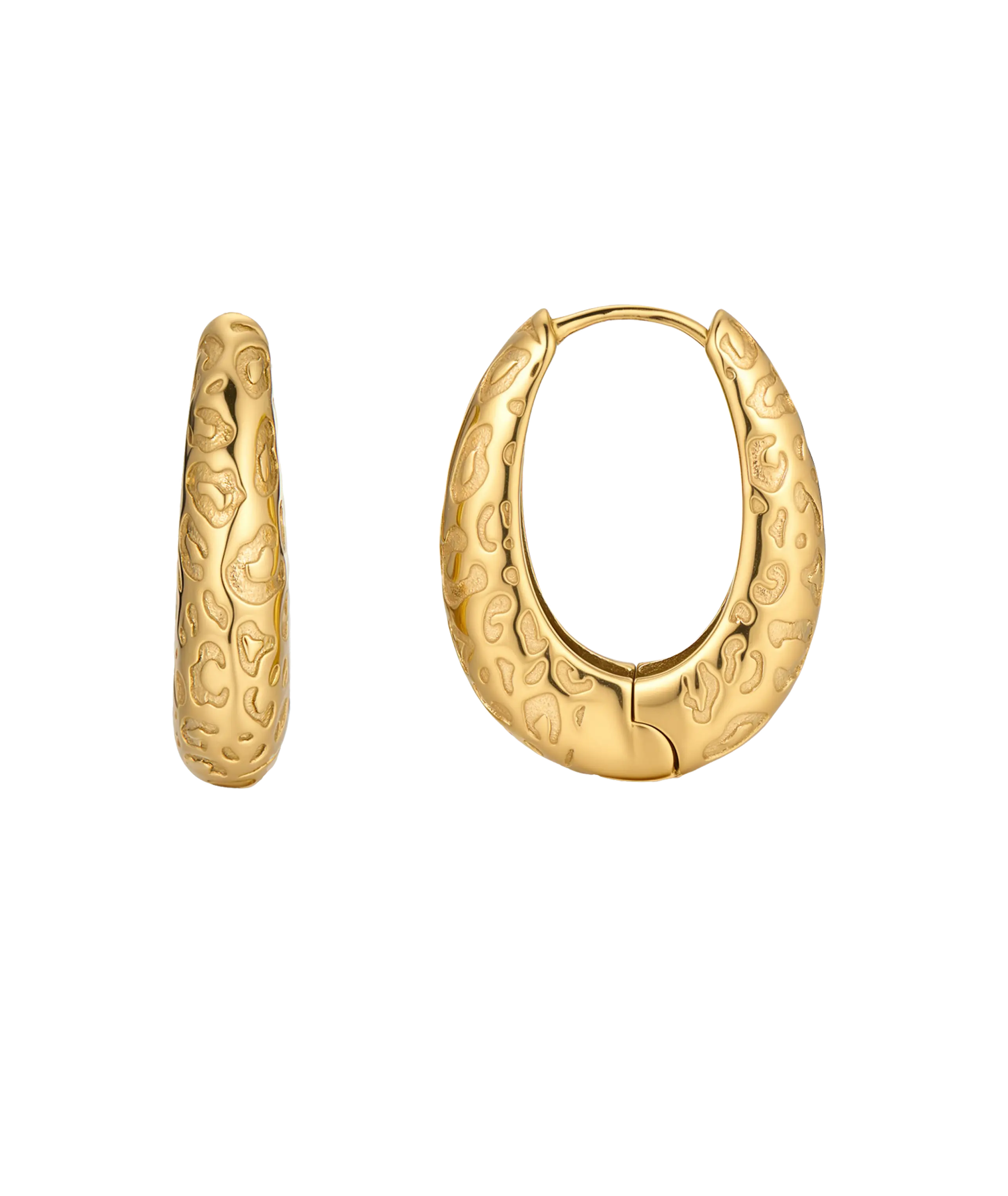 Leopard Print Bella Earrings