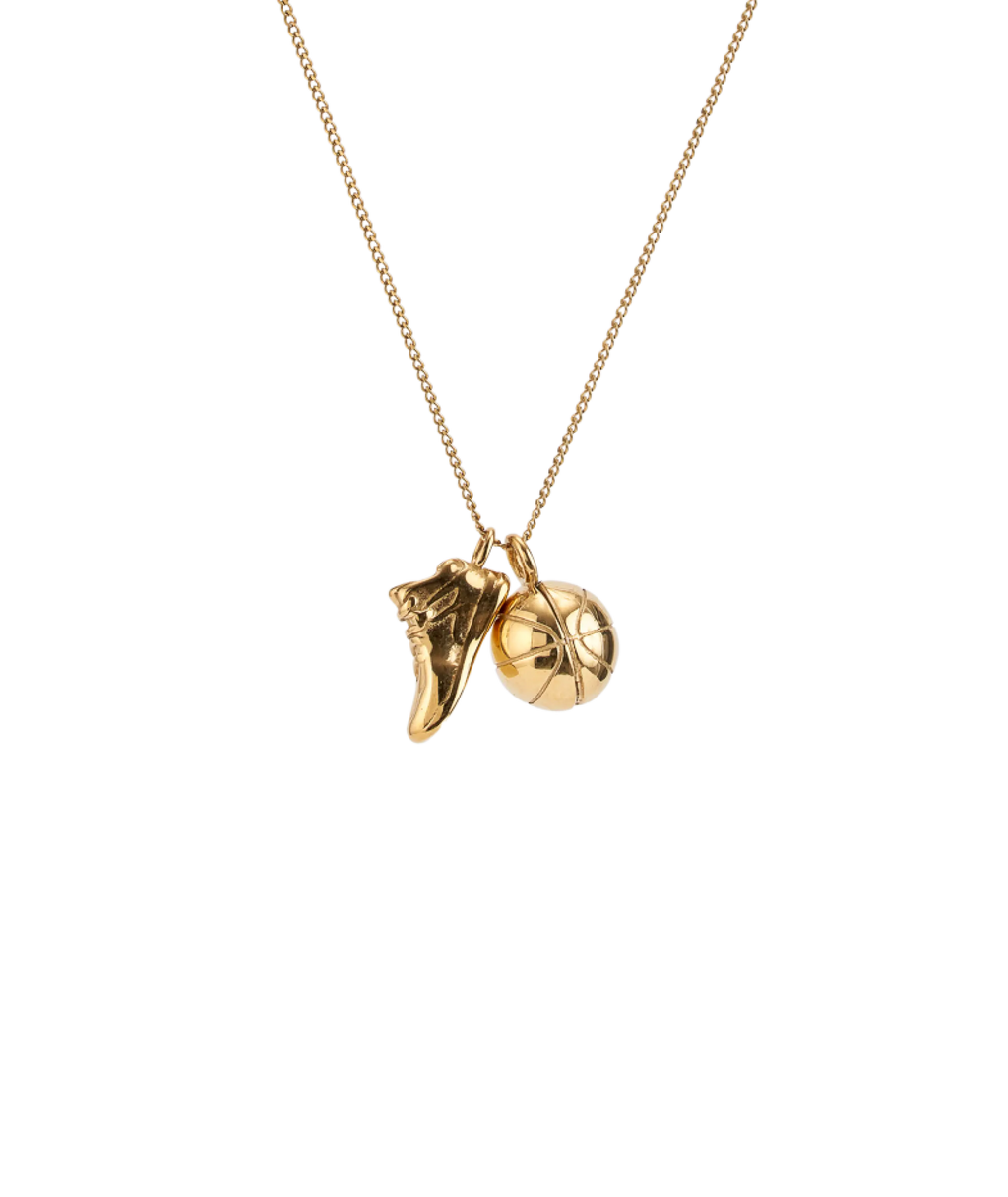 Basketball Charm Necklace