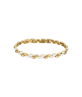 White & Gold Bracelet