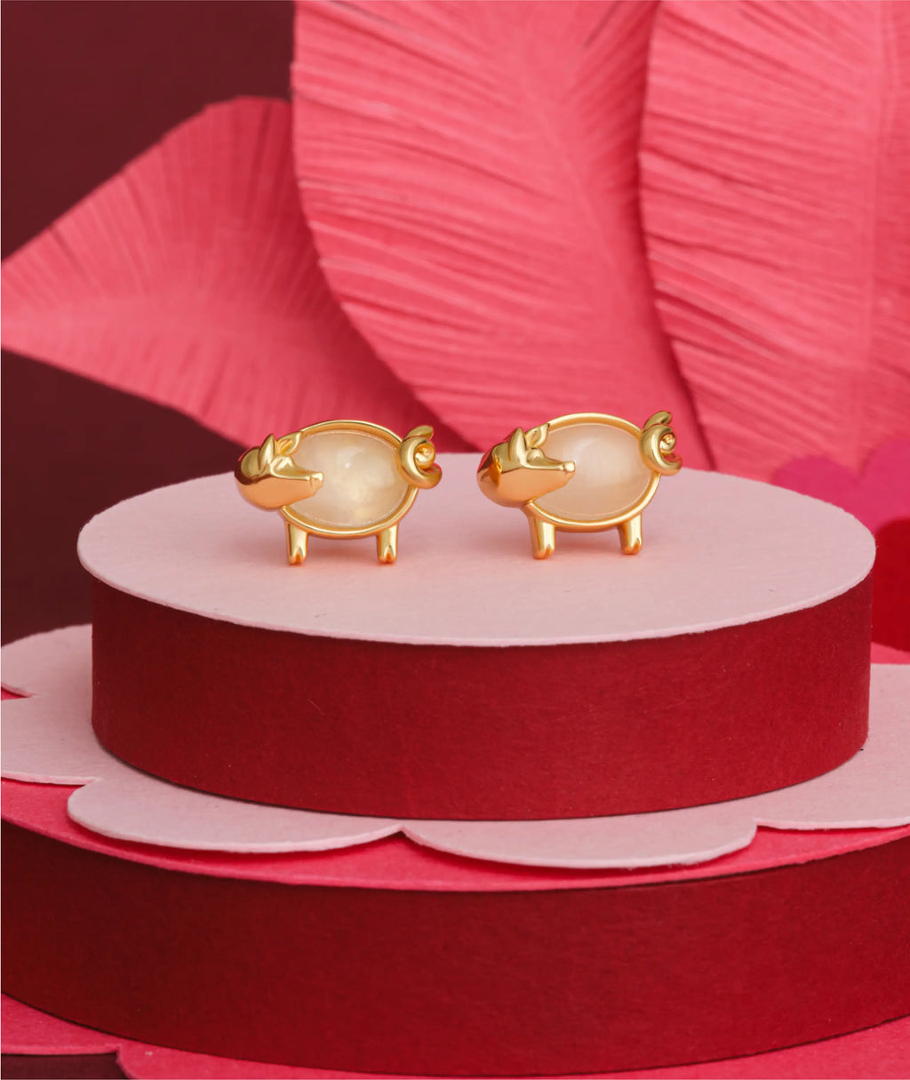Oink Stud Earrings