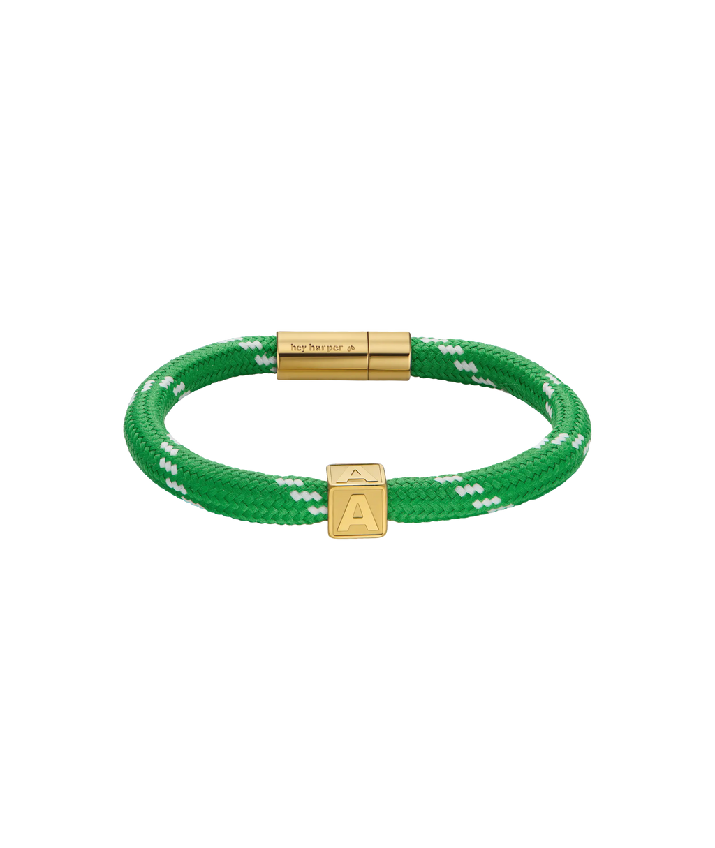 The Monogram Green Bracelet
