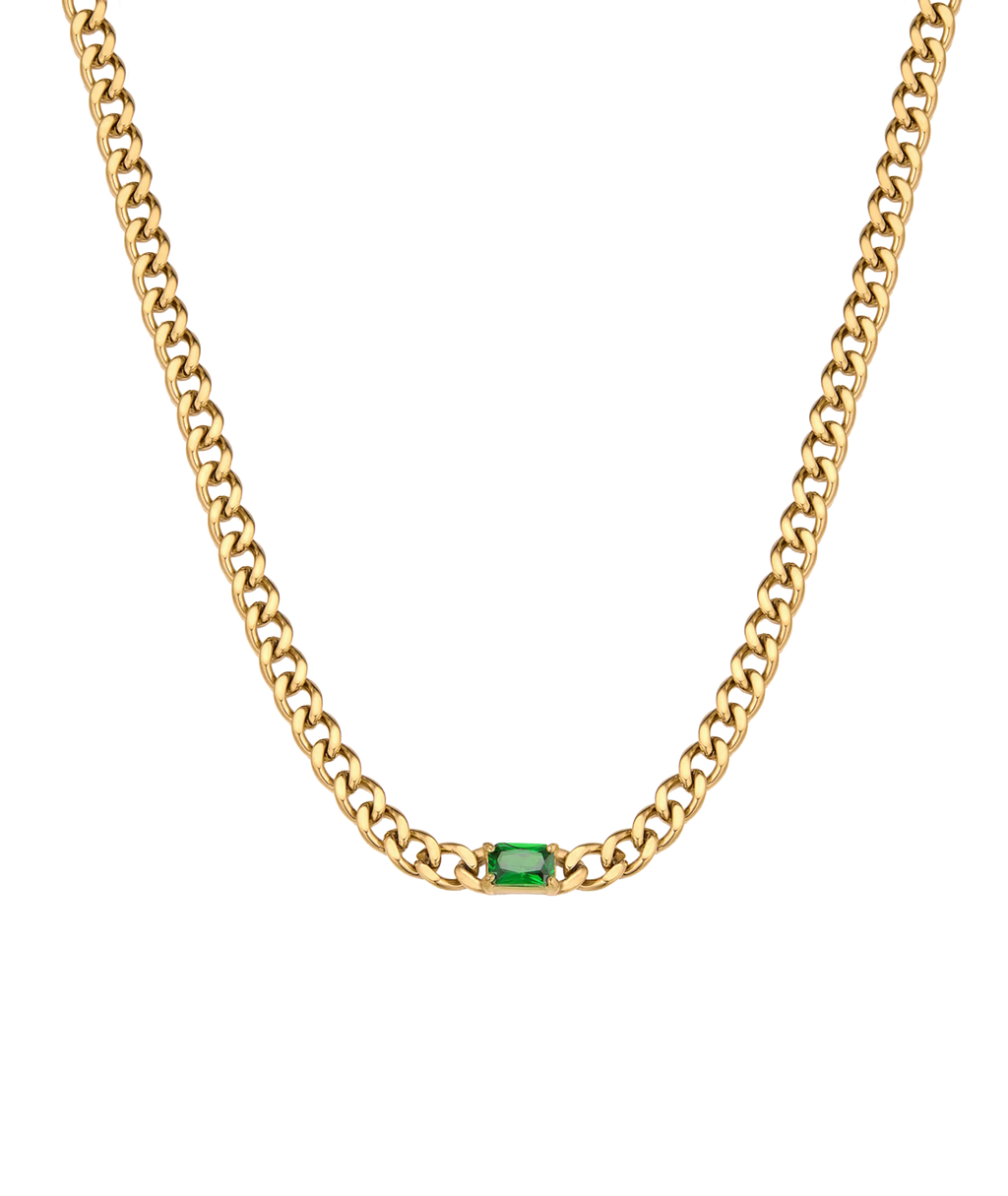 Allegra Green Necklace