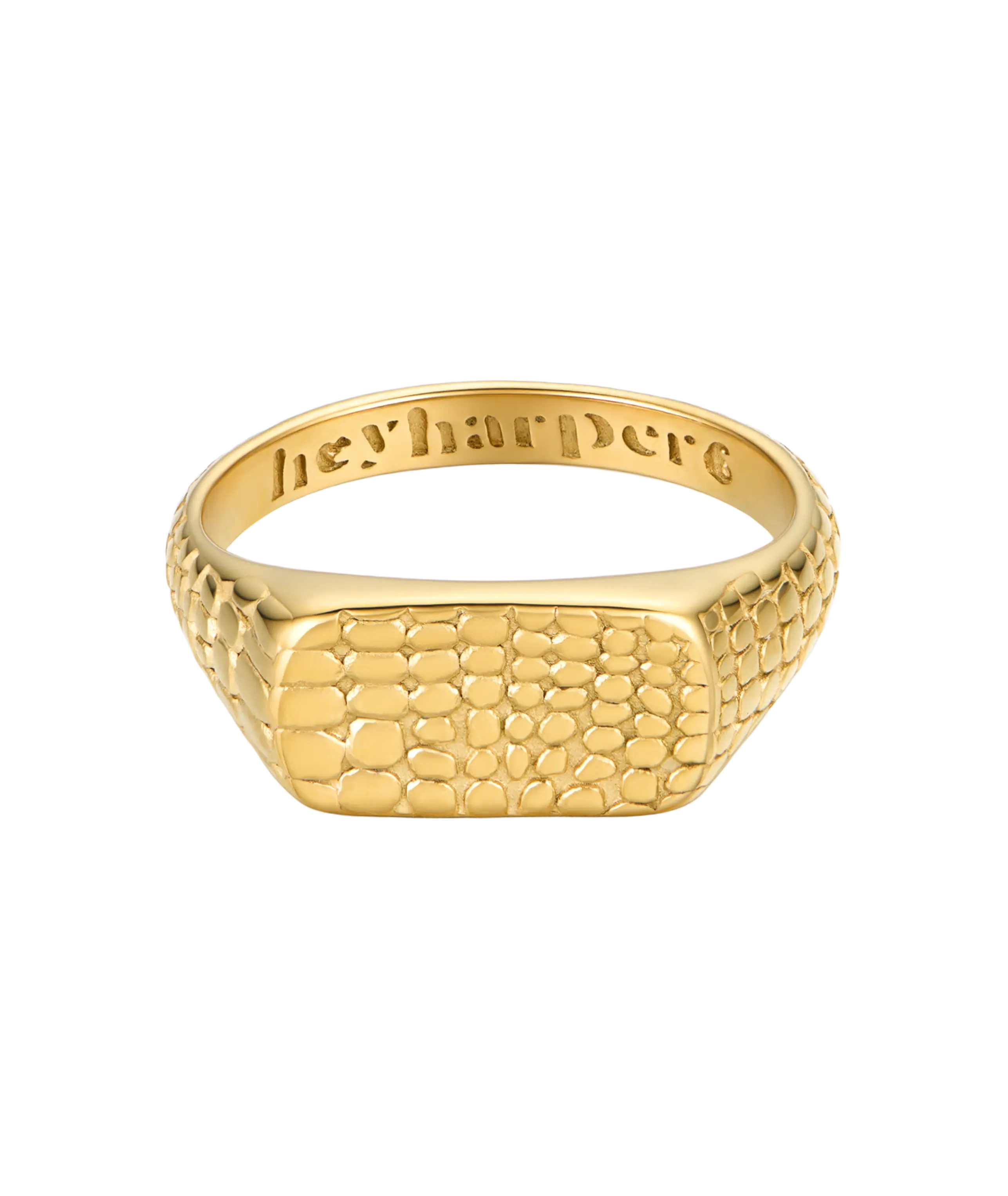 Crocodile Print Ring