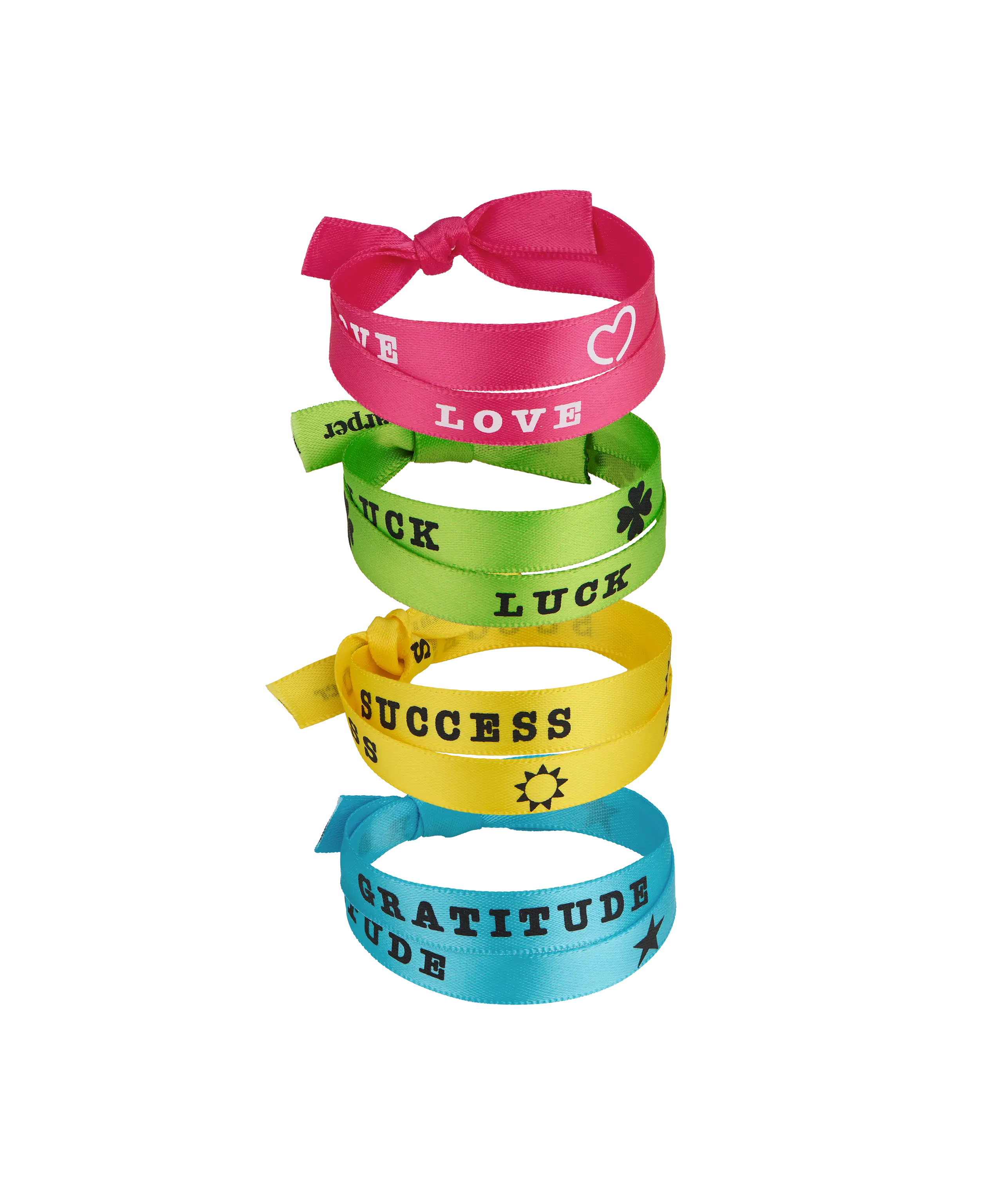 The Multicolor Wish Ribbon Set