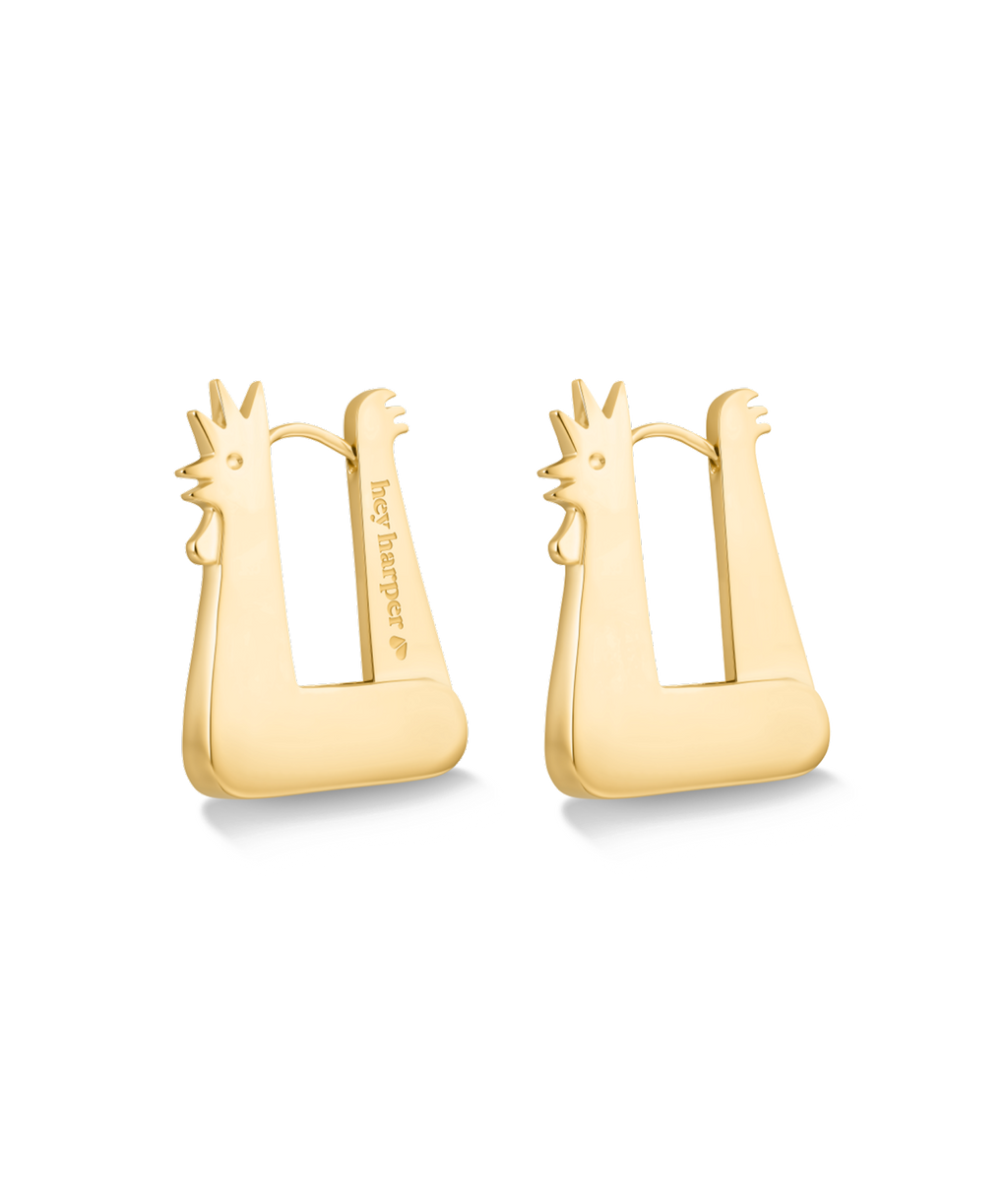 Galo Chicken Earrings