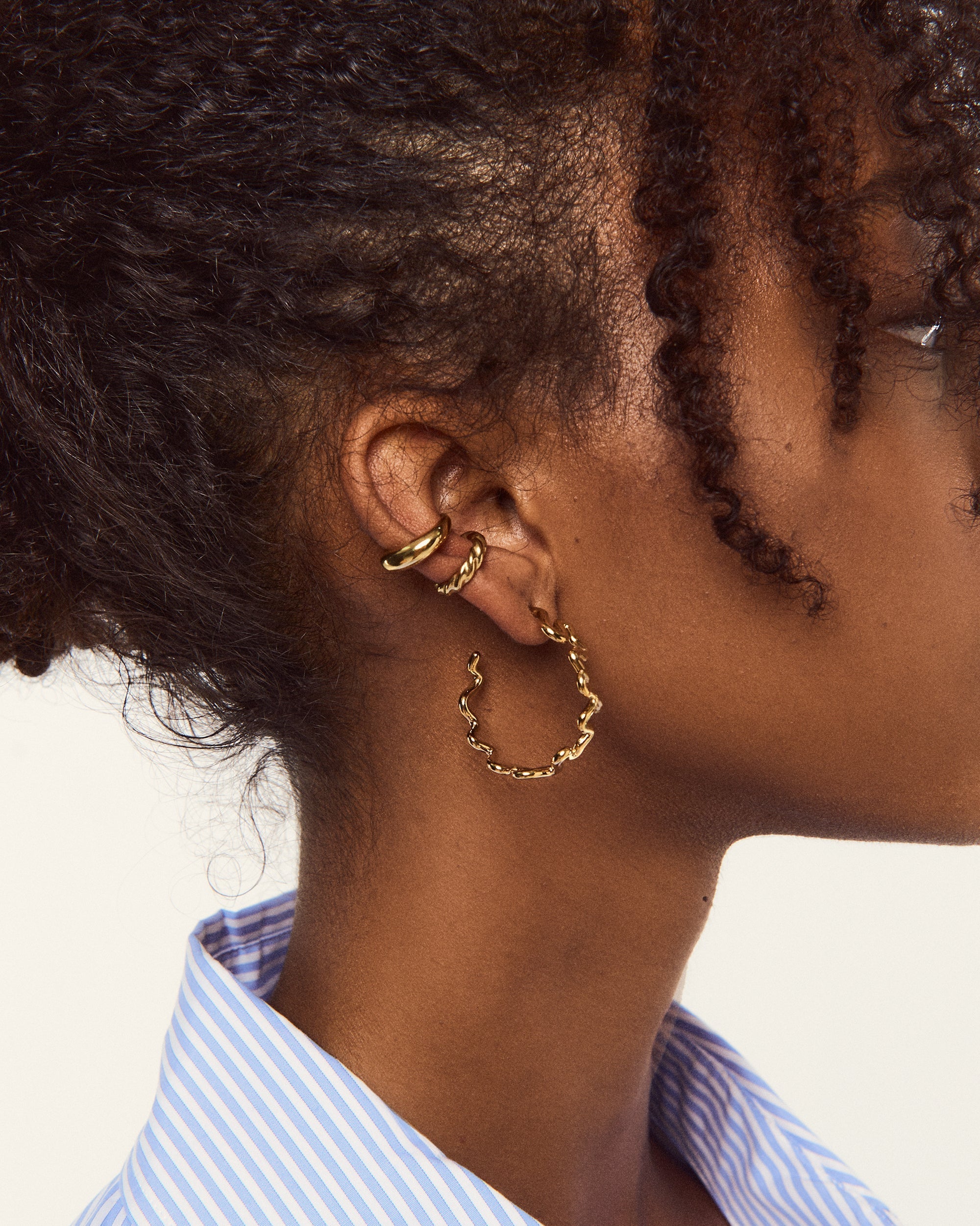 Oval Ear Cuff