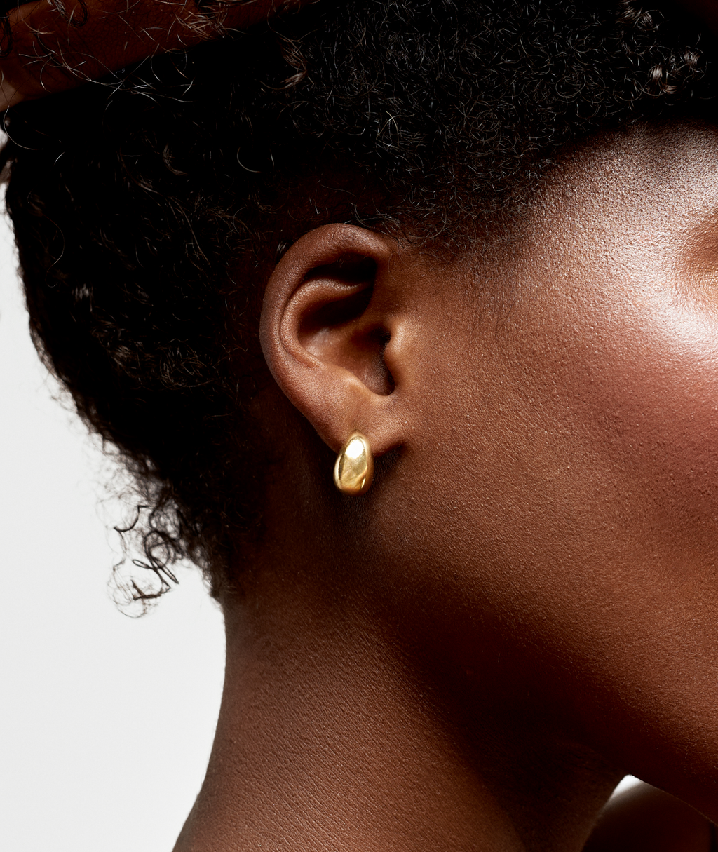 Teardrop Stud Earrings