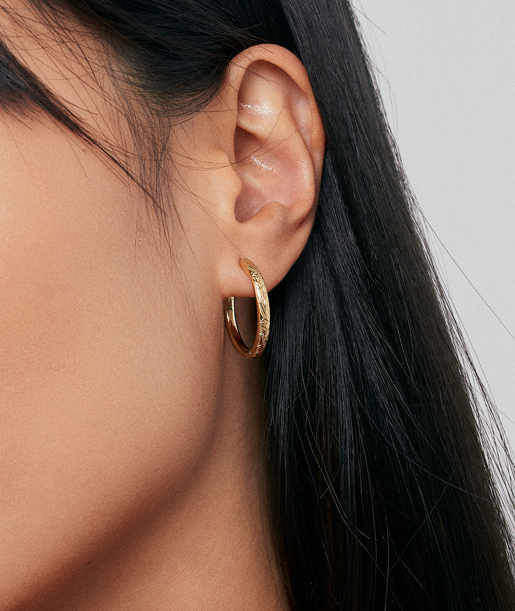 Daphne Large Hoop Earrings