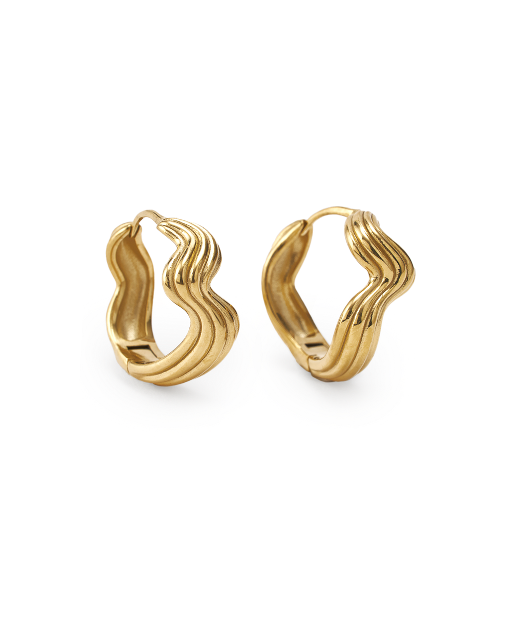 Wave Texture Earrings