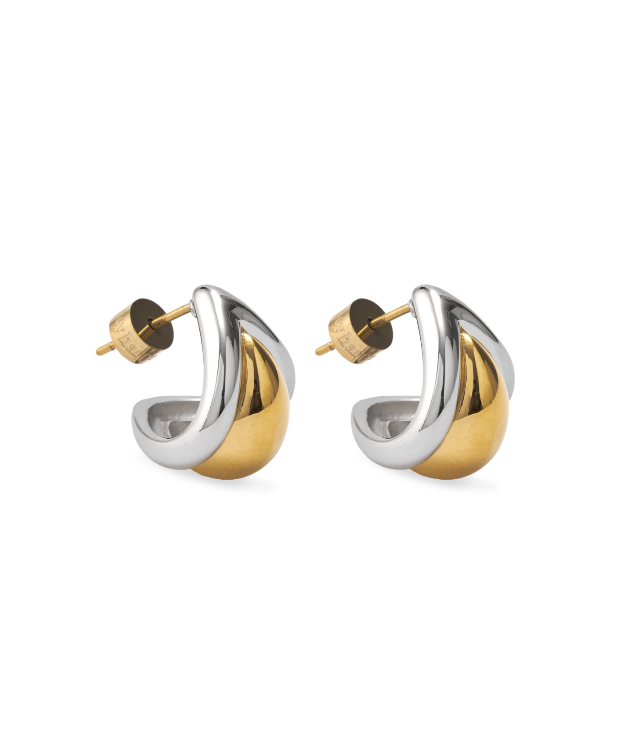 Bubble Duotone Stud Earrings