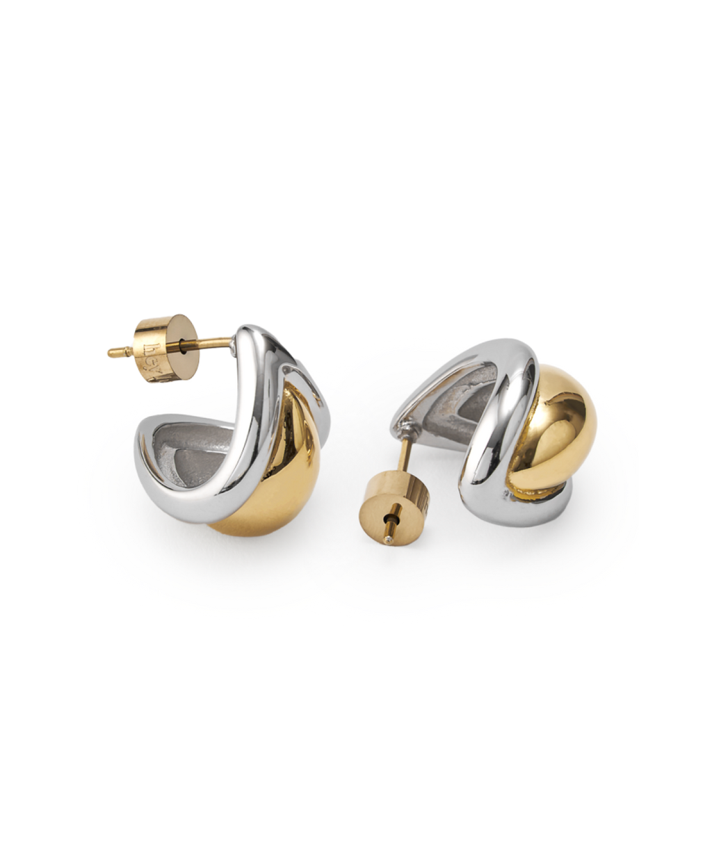 Bubble Duotone Stud Earrings
