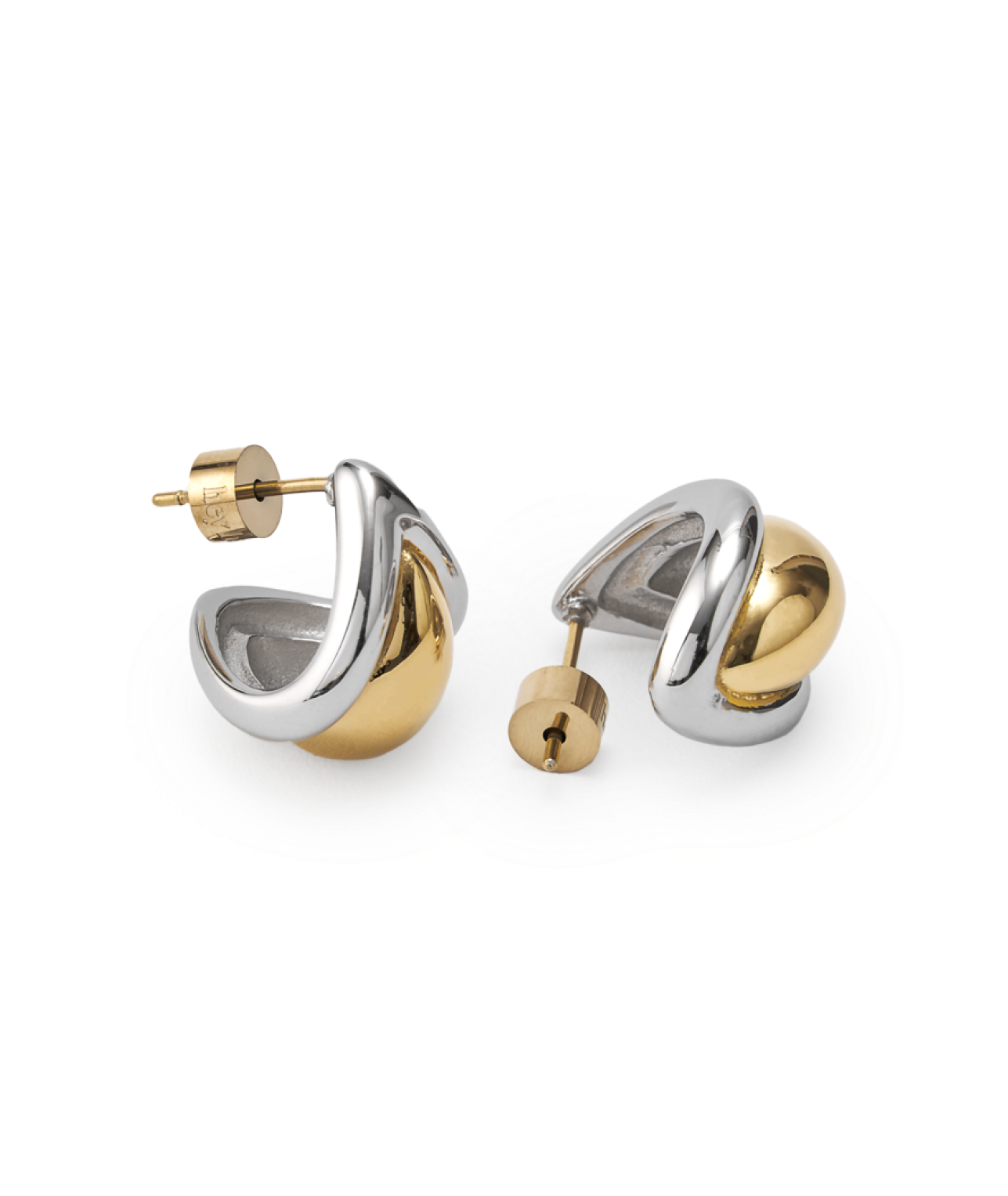 Bubble Duotone Stud Earrings