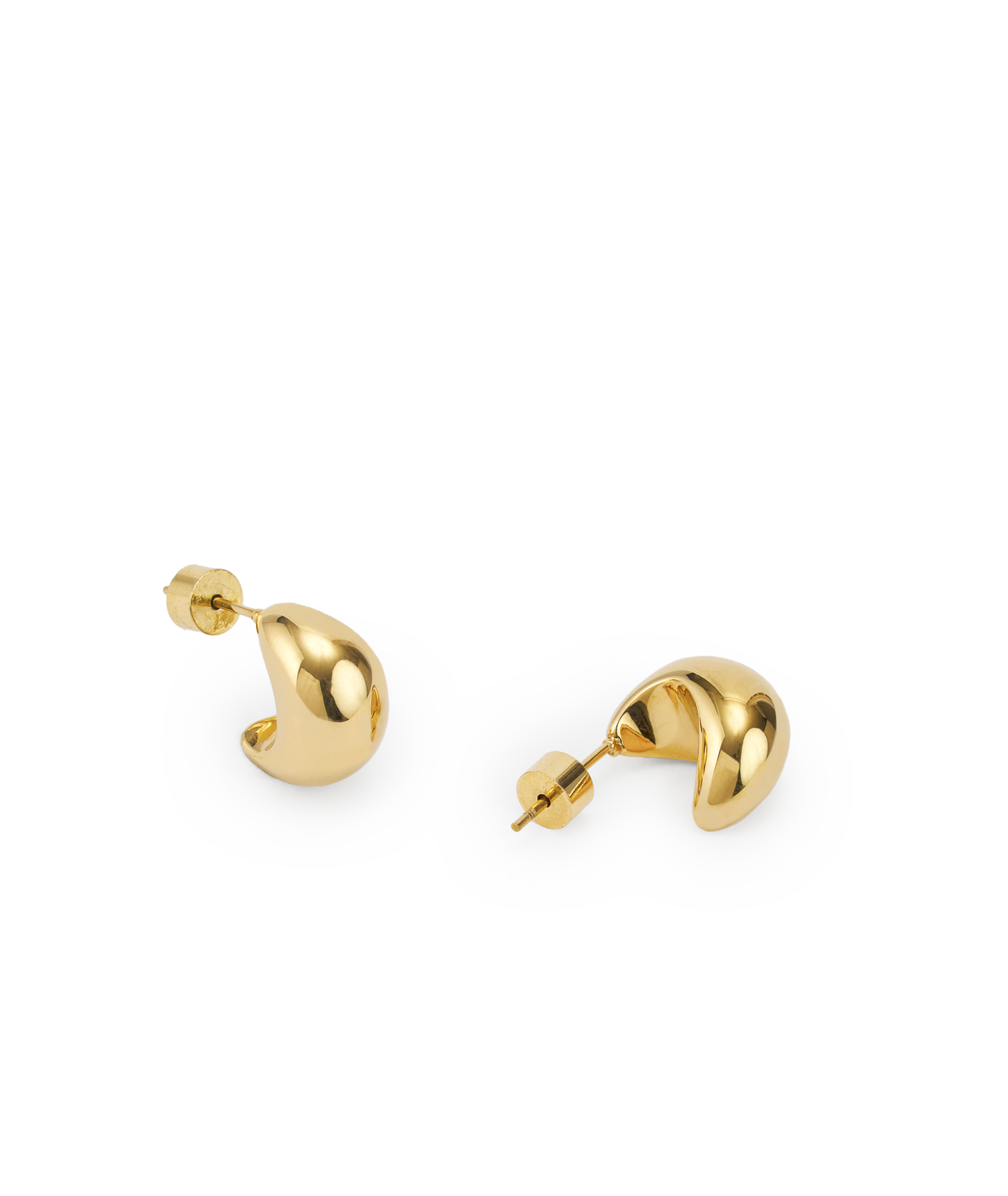 Teardrop Stud Earrings