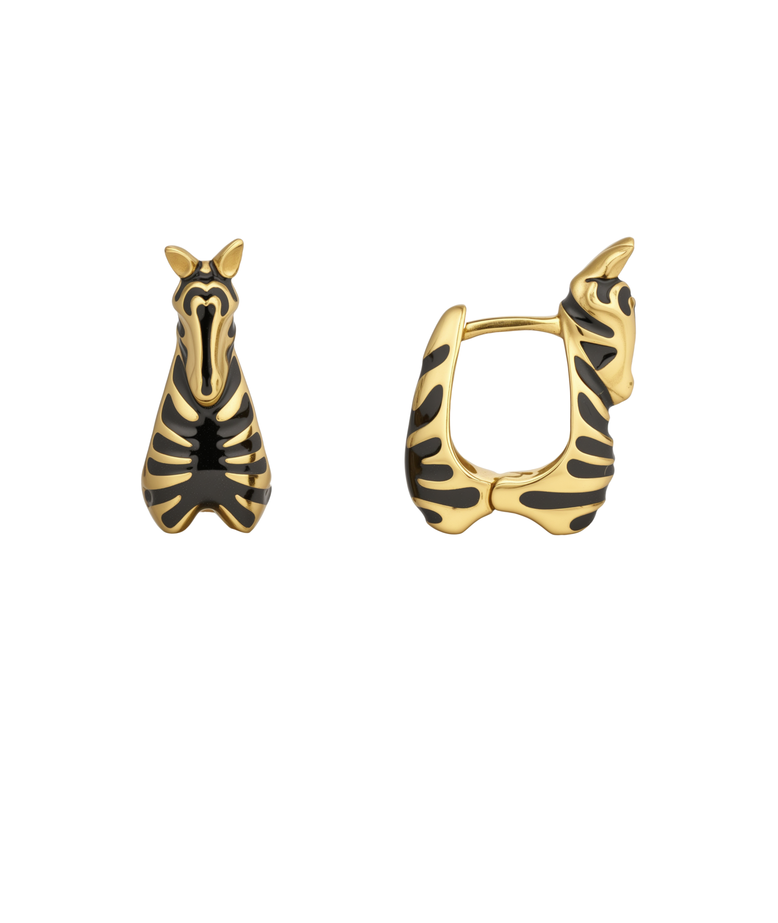 Zebra Earrings