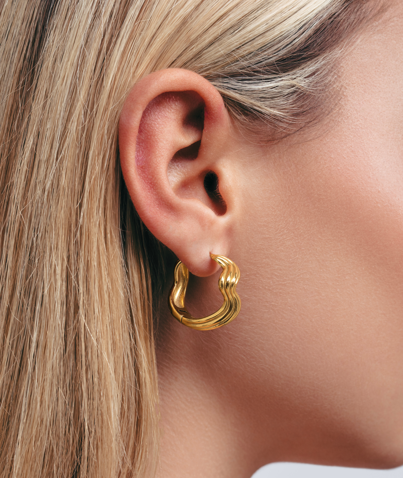 Wave Texture Earrings