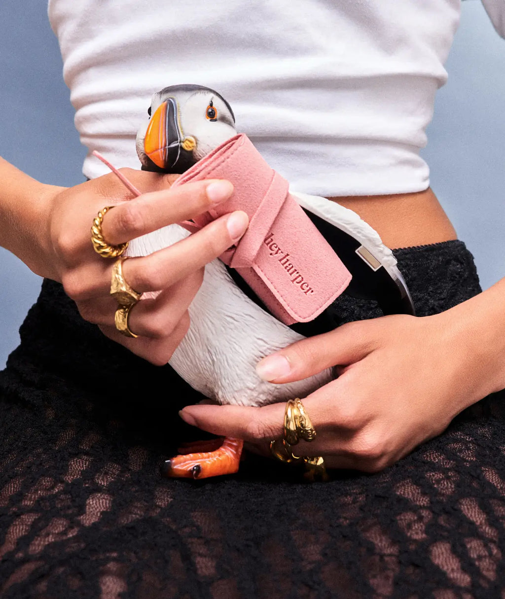 Travel Pouch - Coral Jewelry Case