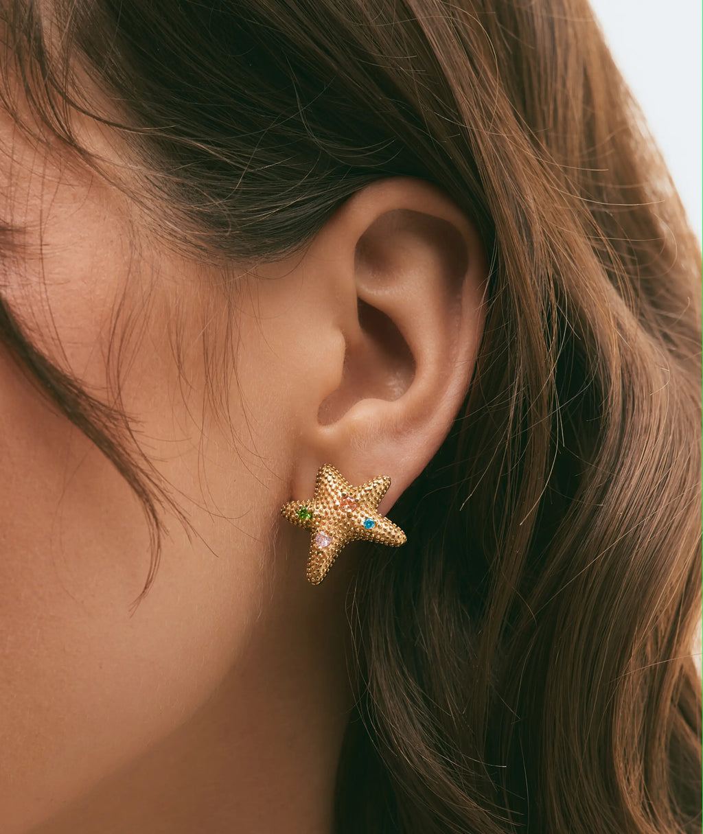 Starfish Oversized Stud Earrings