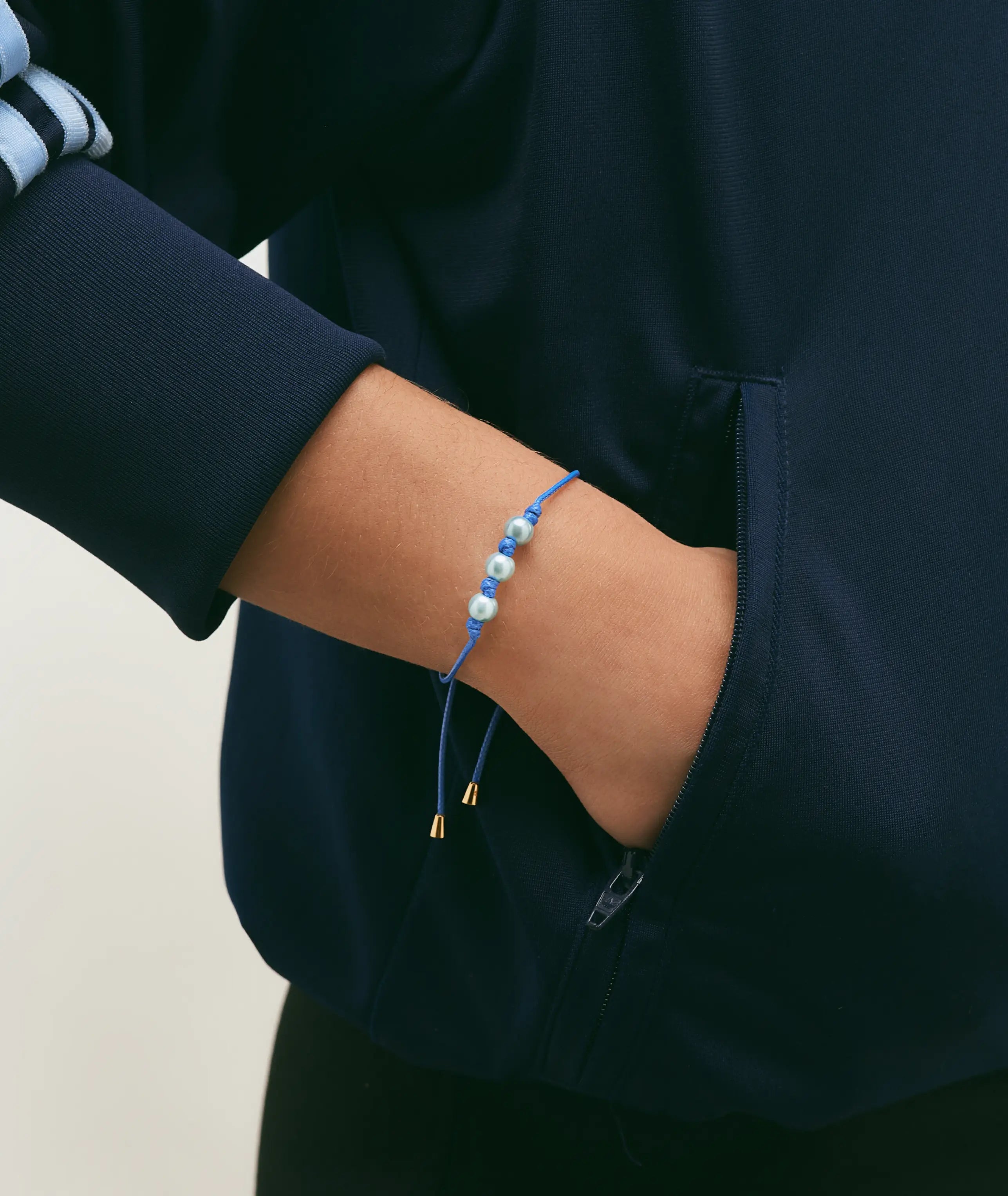 Blue Pearl Bracelet