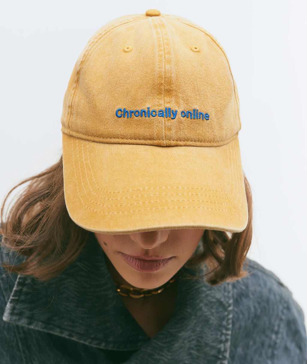 Chronically Online Baseball Cap