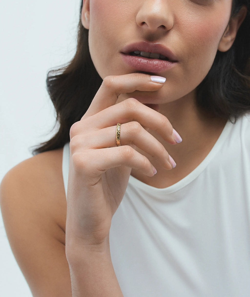 Leopard Print Essential Ring