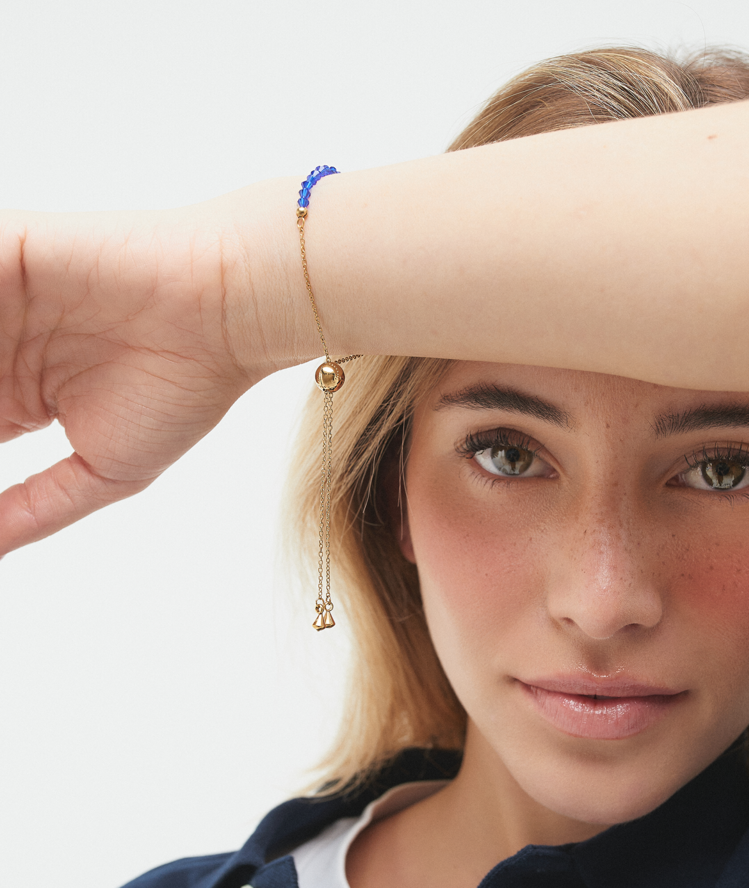 The Blue Fan Baseball Bracelet