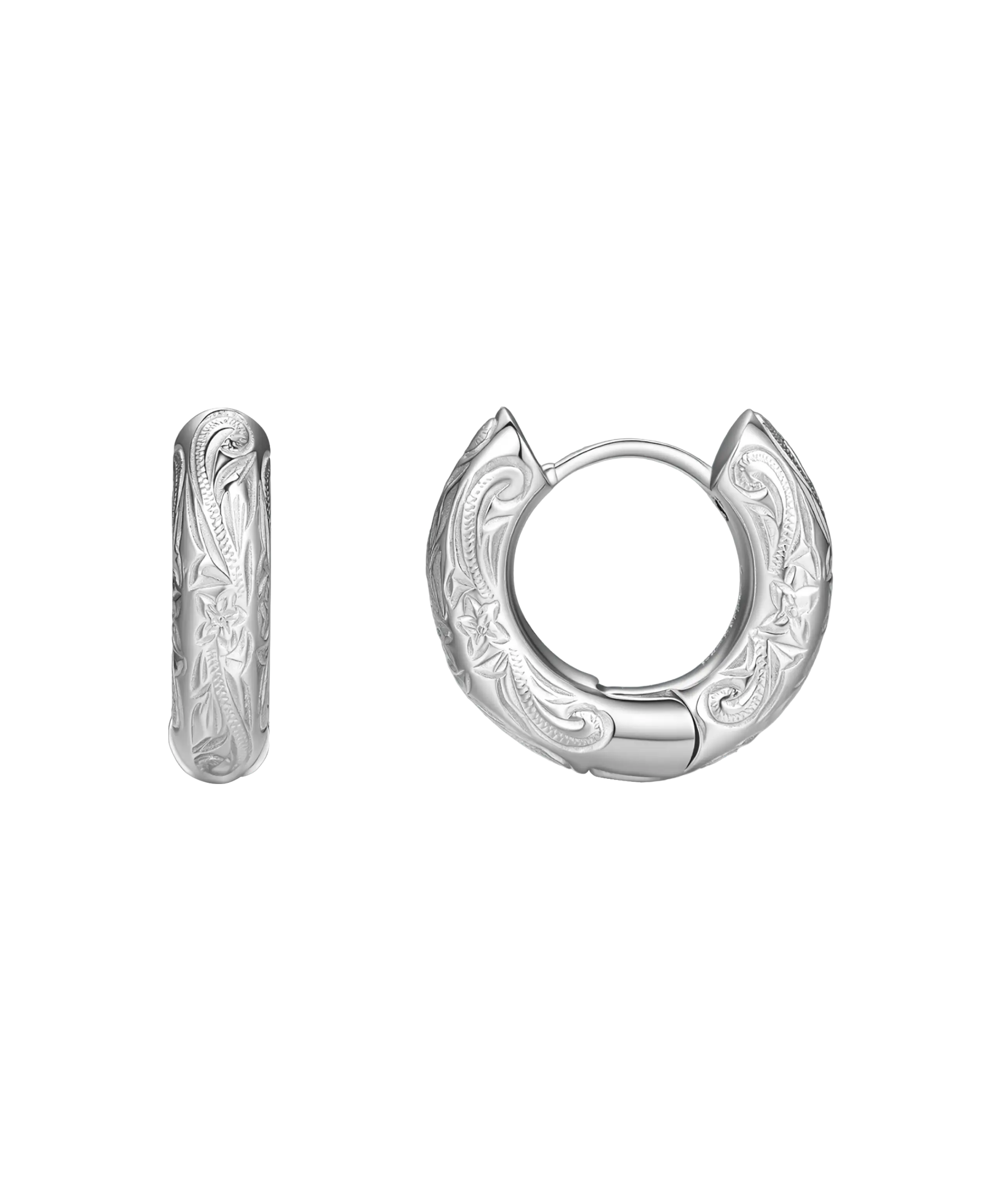 Daphne Nicole Silver Earrings