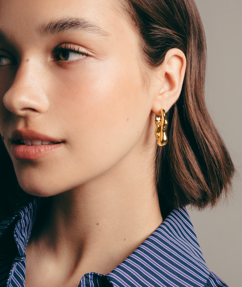 Dazzling Oval Earrings