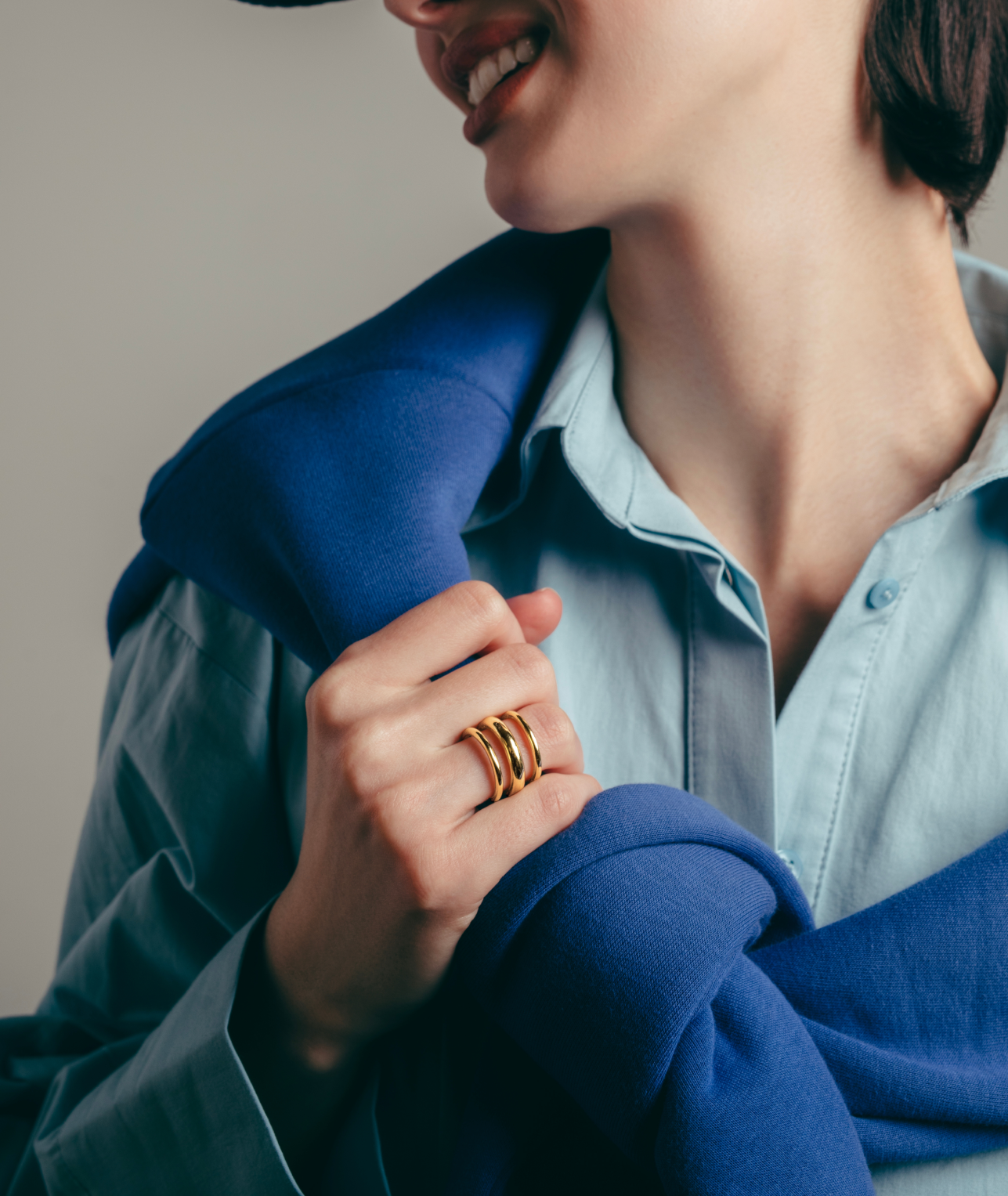 Triple Layer Ring