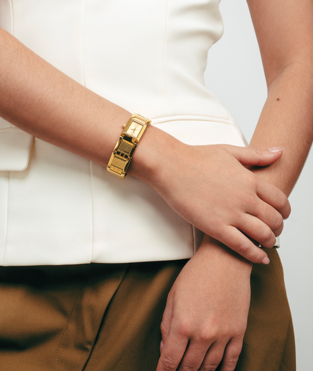 Plaza Gold Watch