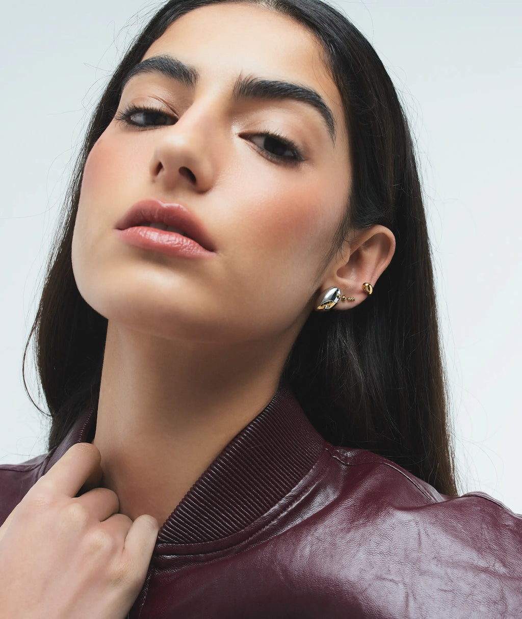 Yin-Yang Stud Earrings